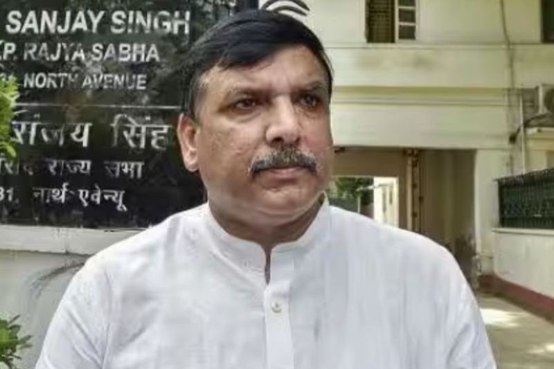 ED Raid on Sanjay Singh House