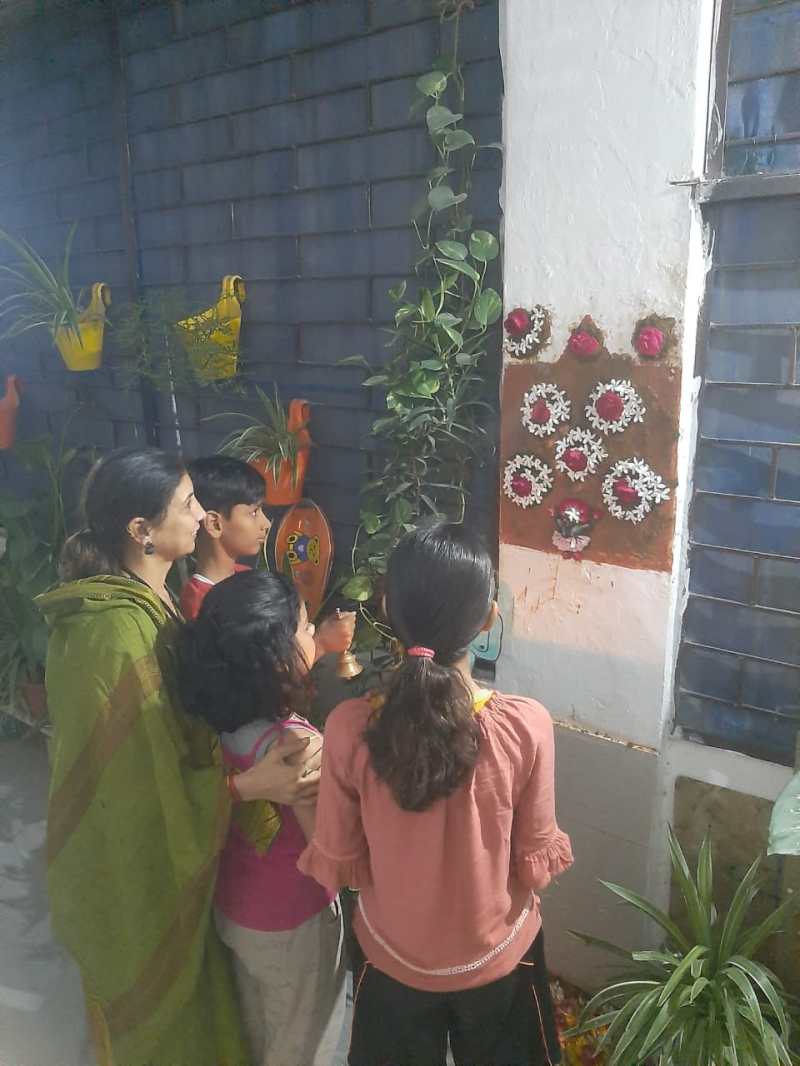 लुप्त होने की कगार पर मेवाड़ के घर-घर में बनने वाली सांझी