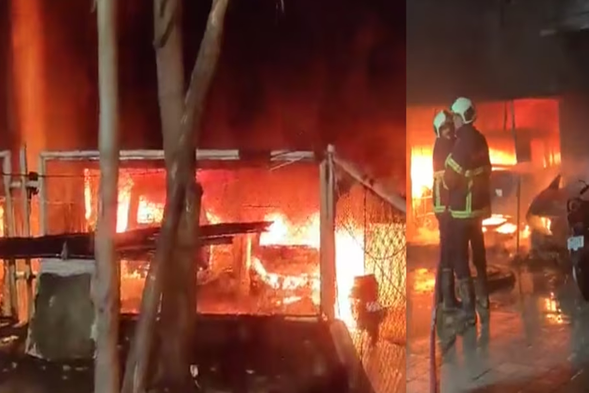 Fire in Mumbai