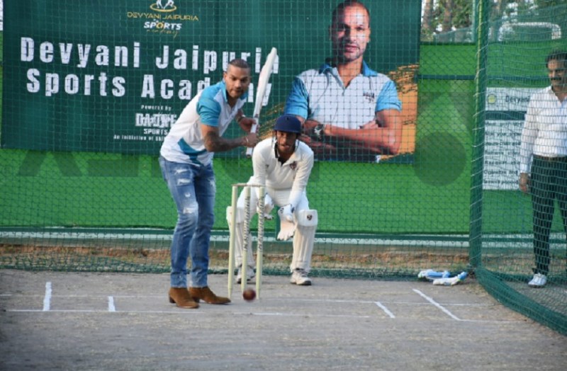 क्रिकेटर शिखर धवन ने अपनी खेल एकेडमी की शुरू