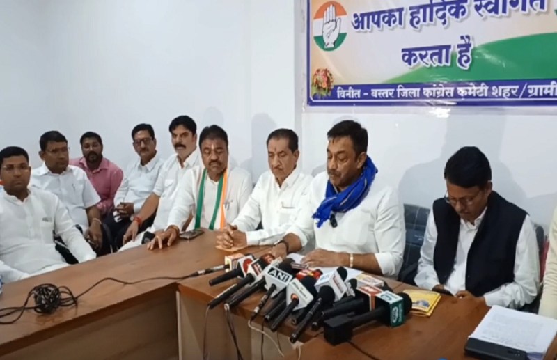 SC कांग्रेस के राष्ट्रीय अध्यक्ष ने जगदलपुर में कहा- भाजपा को वोट दिया तो अडानी के नाम की निकलेगी पर्ची