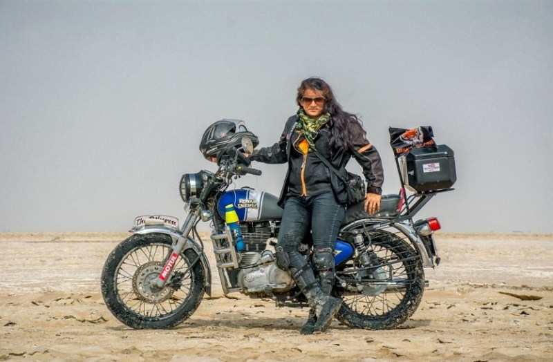 इंडिया इज सेफ फॉर वुमन का संदेश दे रही वैशाली भगत मास्टर