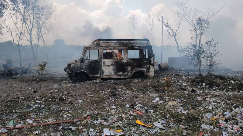 अरियालूर में पटाखा फैक्ट्री में विस्फोट से 10 की मौत, 10 से अधिक घायल