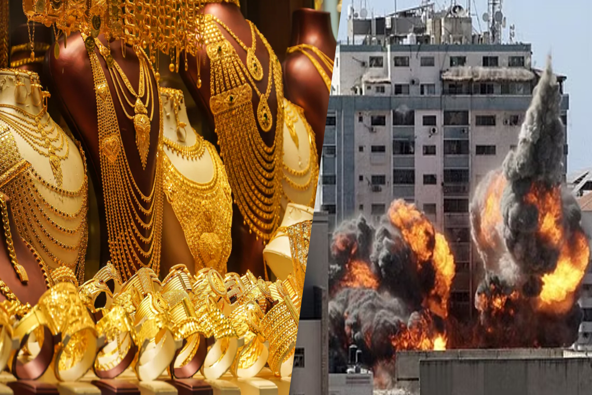 Israel-Hamas War gold and silver price