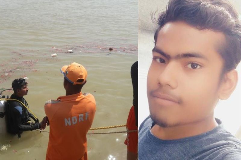 Youth bathing at Kedar Ghat drowns in Ganga NDRF is searching