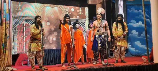 Watch the beginning of the historic Ramlila