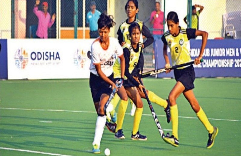 मेजबान छत्तीसगढ़ की बालिका टीम ने गोवा को 11 गोल से पराजित कर दिया