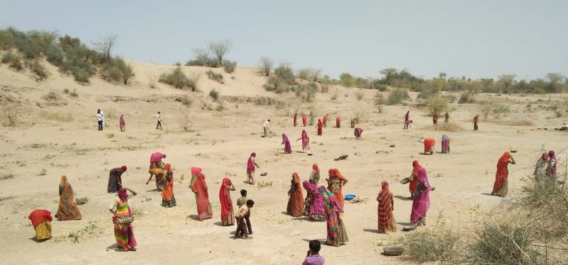 100 दिन सिर पर तगारी...पांवों में छाले... 265 दिन खाने के लाले