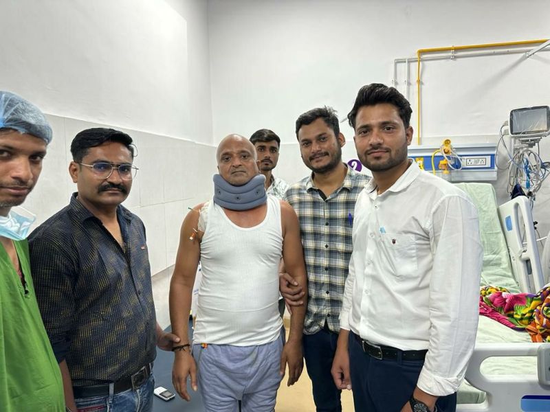 The patient was not able to walk, the operation lasted for eight hours