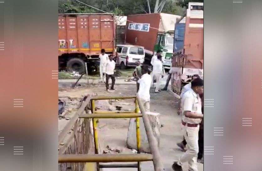 राजस्थान में भीषण सड़क हादसे में 7 लोगों की मौत, देखें तस्वीरें