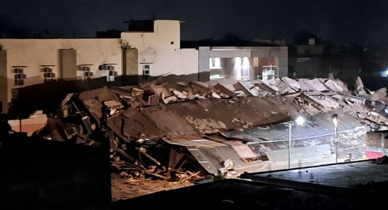 BSP leader Anupam Dubey's house Fire broke out due to short circuit