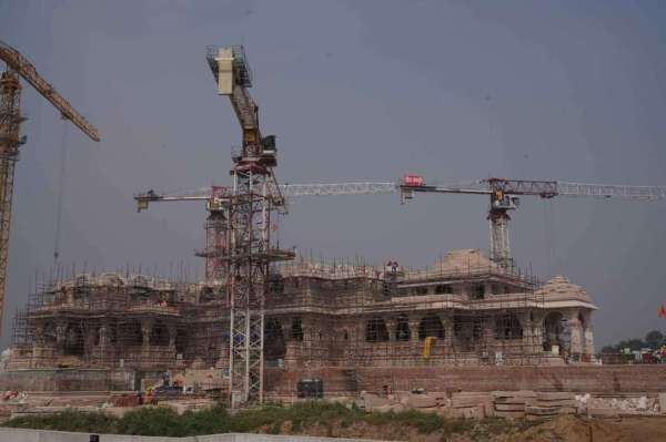 राम मंदिर की अद्भुत तस्वीर