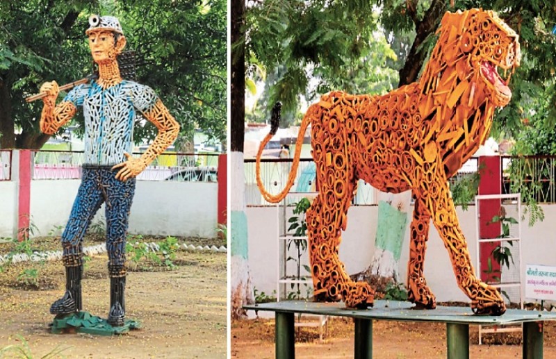 Coleman, Sher and Chandrayaan rockets made from scrap Bilaspur