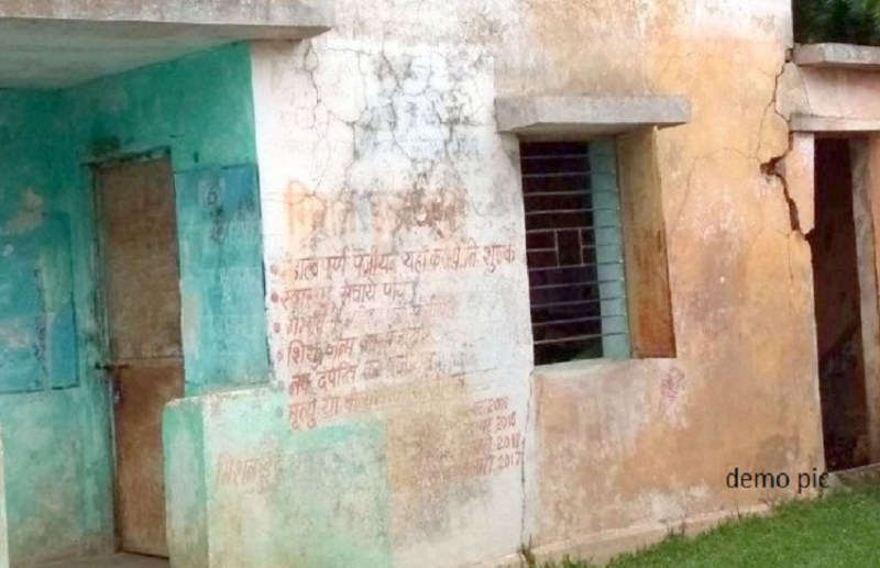 किराए के मकान में आंगनबाड़ी, दुर्घटना की बनी रहती है आशंका