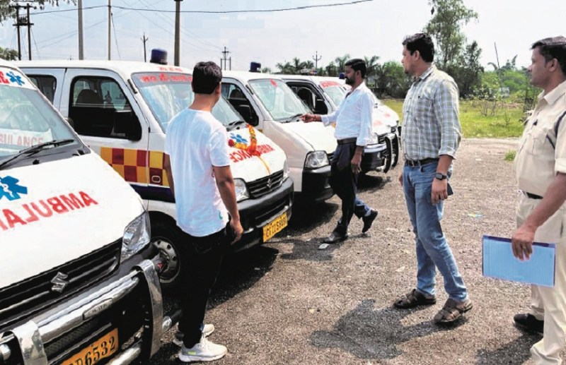 Ambulances running without fitness Janjgir Champa News