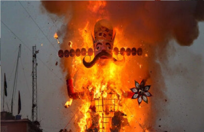 विजयादशमी पर आचार संहिता का करना होगा पालन, रावण दहन के बाद रात 10 बजे तक खत्म करना होगा प्रोग्राम