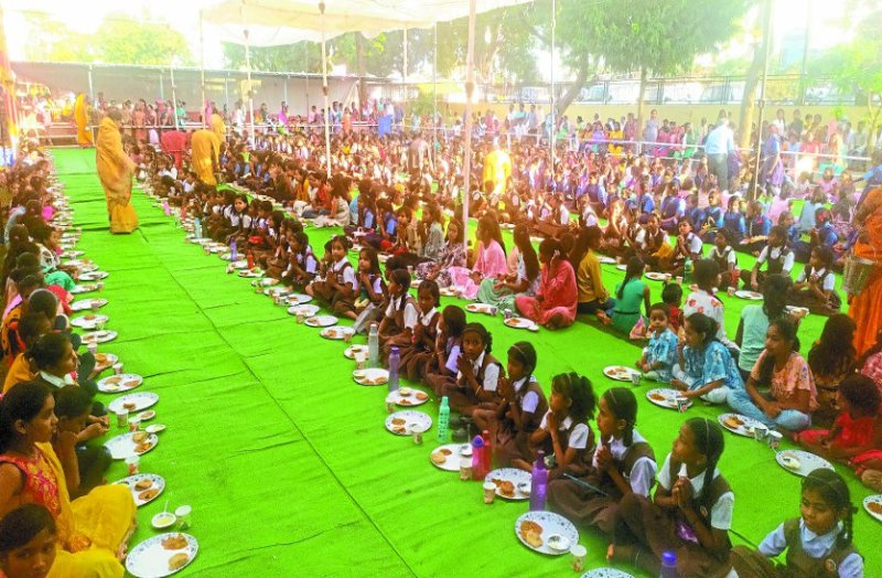 आज ज्योत जंवारा का विसर्जन: सोमवार को वैदिक मंत्रों के साथ 51 कुंवारे लड़के लेकर निकलेंगे कलश