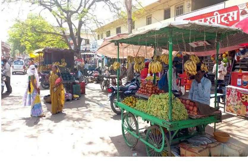 स्ट्रीट वेंडर को मिला रोजगार