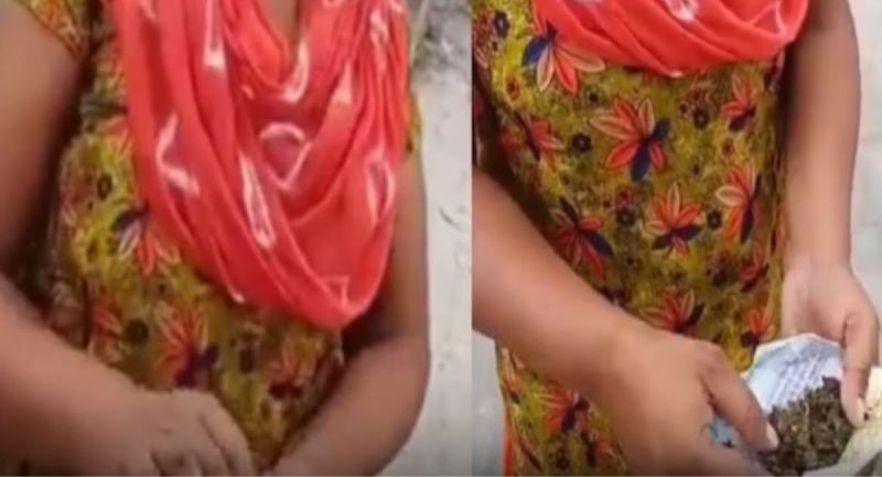 woman selling ganja in Kanpur viral Video