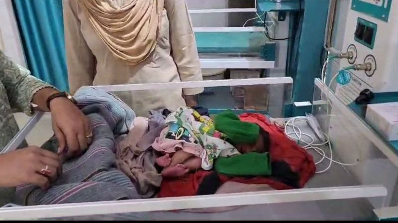 Mother's love again put to shame, two day old newborn baby found in the field