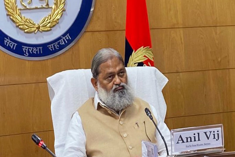 Haryana Home Minister Anil Vij 