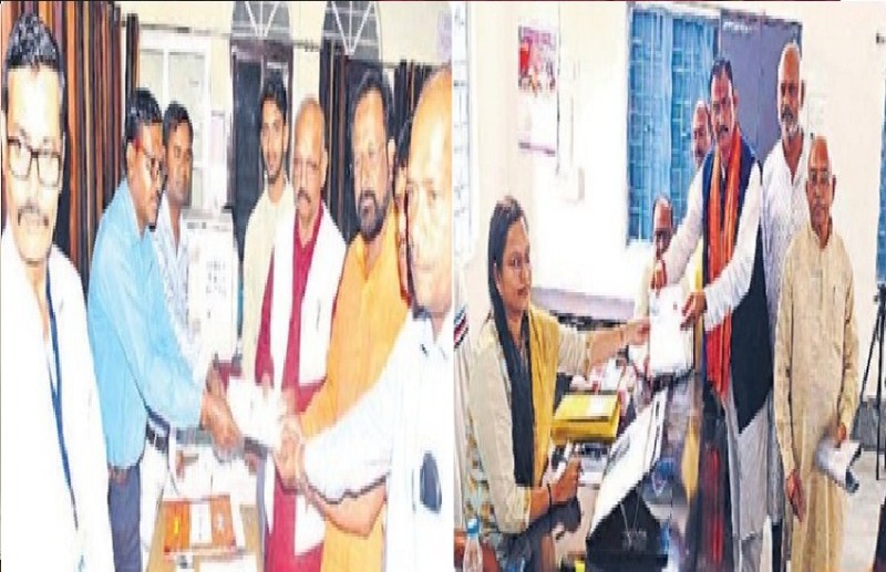 CG Election 2023 : भाजपा प्रत्याशी भइयालाल राजवाड़े का जमा, चार ने लिया नॉमिनेशन फॉर्म