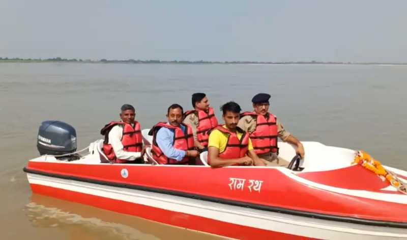 सरयू नदी में पर्यटक चला सकेंगे स्पीट बोट