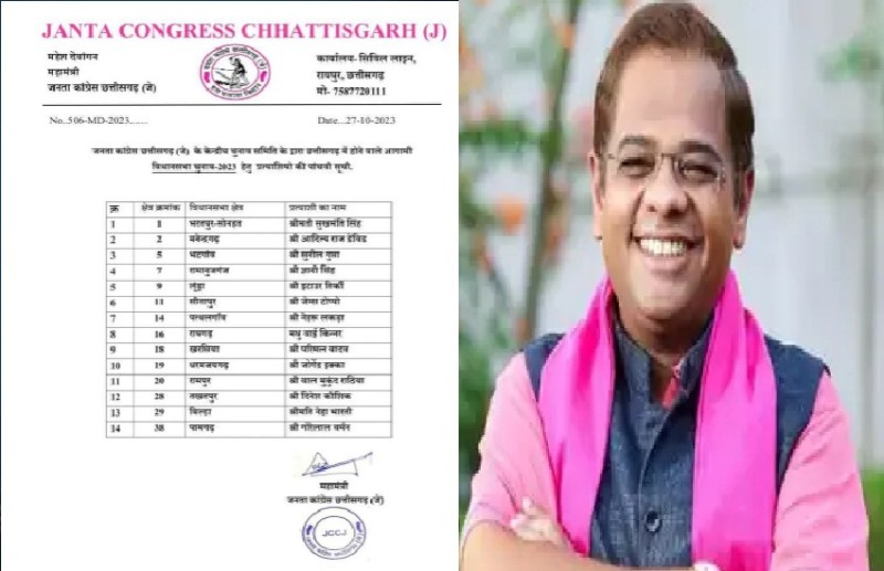 CG Election 2023 : जोगी कांग्रेस ने प्रत्याशियों की 5वीं सूची की जारी, पूर्व महापौर मधु बाई किन्नर को यहां से मिला टिकट..