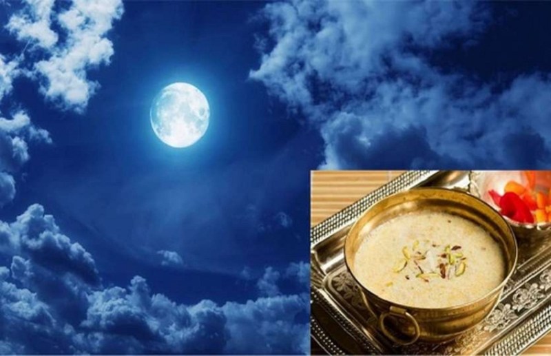 Kheer becomes medicinal properties due to moon rays.