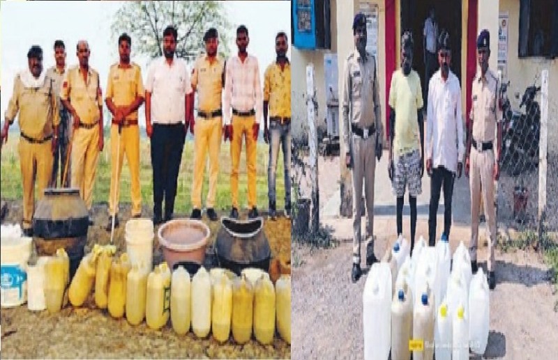 भयावह आंकड़े: 25 दिन में 100 से अधिक तस्करों से 3000 लीटर अवैध शराब जब्त