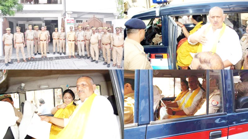 सपा विधायक का घर हुआ छावनी में तब्दील, पुलिस लाइन में किया गया नजर बंद