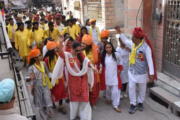 मैढ़ क्षत्रिय स्वर्णकार समाज की ओर से महाराज अजमीढ़ की जयंती व शरद पूर्णिमा महोत्सव  नागौर