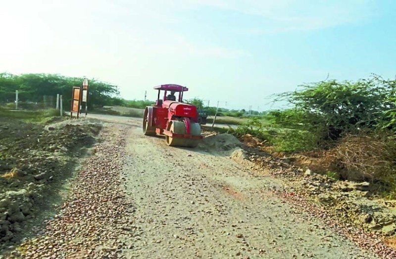 चुनाव बहिष्कार केे 5 साल बीते, पर सडक़ निर्माण अभी भी अधूरा