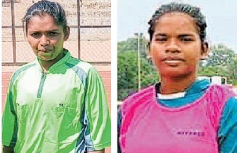 Two women selected in Inter District State Football Championship