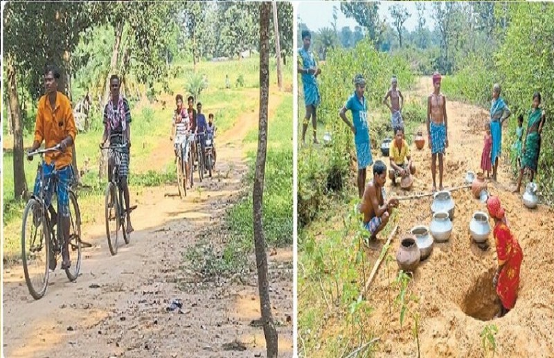 राज्य स्थापना के 33 वर्ष पूरे फिर भी कुधुर के ग्रामीण बिजली व सड़क से दूर