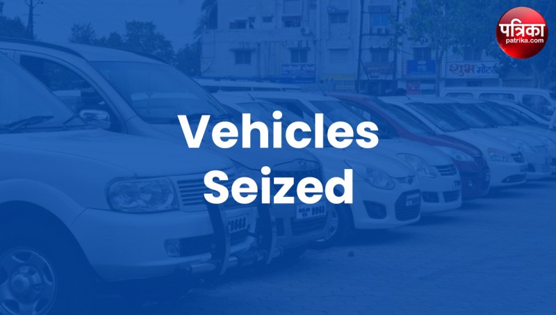 Blacklisted Vehicles Seized in Sambhal