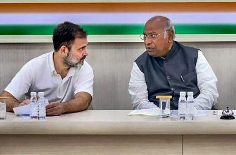 Rahul gandhi mallikarjun kharge