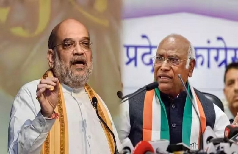 Amit Shah's meeting in Kawardha and Kharge's Abhanpur-Chandrapur today