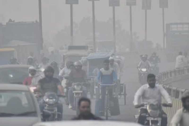 Air polluted in Jhansi