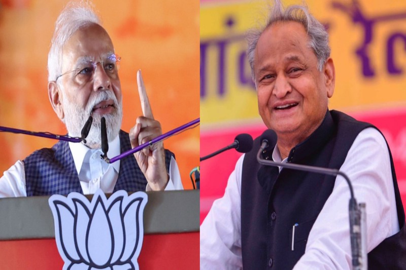 cm gehlot to pm modi rajasthan elections on congress bjp guarantee