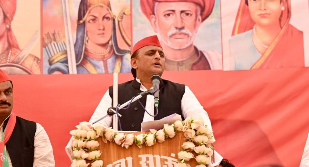 Akhilesh Yadav gave challenge said Congress become not be government in Madhya Pradesh without SP