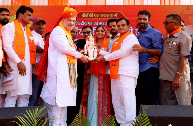 RAJASTHAN ASSEMBLY ELECTION 2023:प्रदेश में घोटालों की सरकार, पेपर लीक में बनाया विश्व रिकॉर्ड, इसे उखाड़े फेंको : अमित शाह