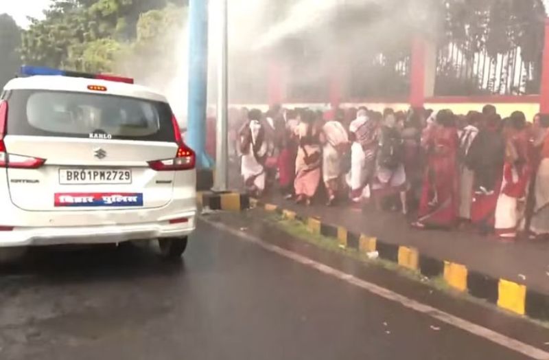 Anganwadi worker Protest in Ptana