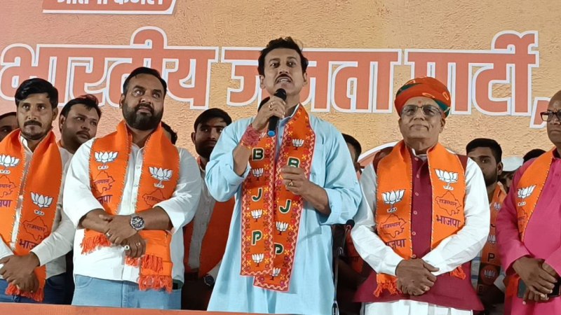 झोटवाड़ा कांग्रेस के कालवाड़ ब्लॉक के पदाधिकारियों ने भाजपा की सदस्यता ग्रहण की