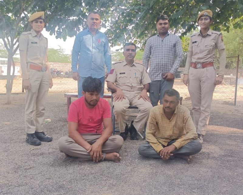 अवैध डोडा पोस्त व स्मैक के दो आरोपियों को गिरफ्तार किया