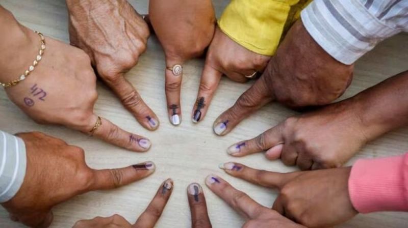 70.87 percent voting in Chhattisgarh and 77.04 percent in mizoram