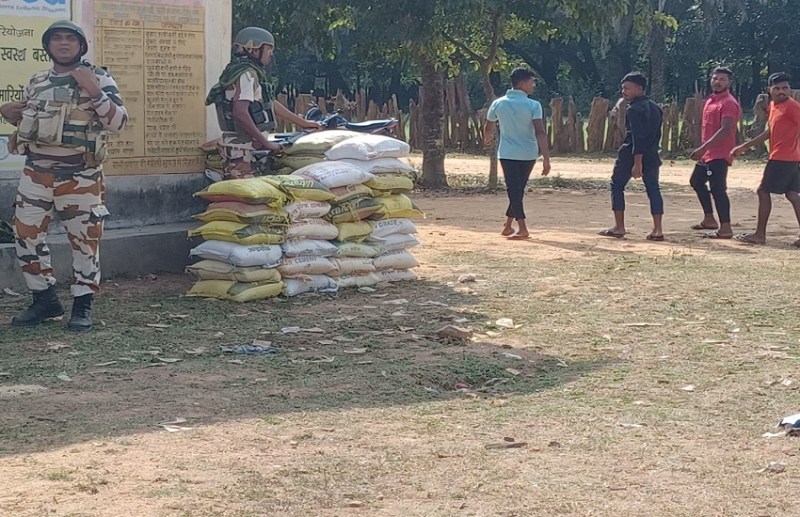 CG Election 2023: Polling booth built for first time in Chema village