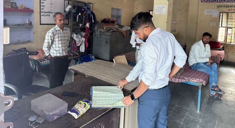 रैन बसेरे में मिली अव्यवस्थाएं, संस्था को थमाया नोटिस