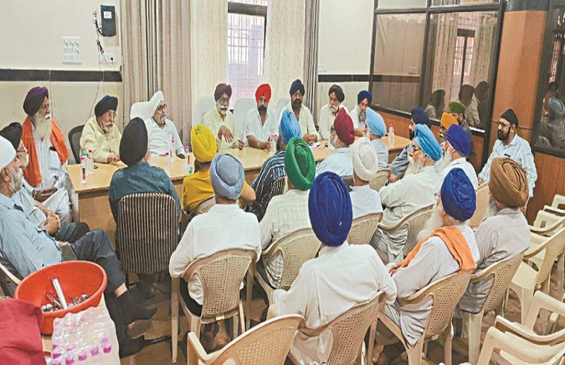 Meeting of Gurudwara Management Committees regarding Prakash Parv