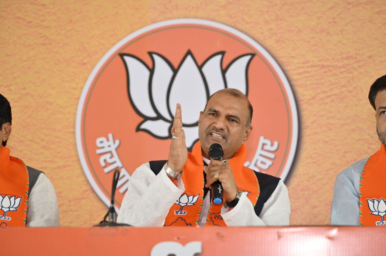 भाजपा सरकार आने पर दहशतगर्दों को घर बैठना होगा या छोड़ना होगा राजस्थान-जोशी
